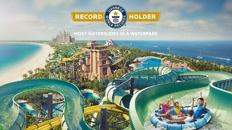 Atlantis Aquaventure Waterpark Tickets (Dolphin Bay Packages Available) - Direct Scan E Tickets