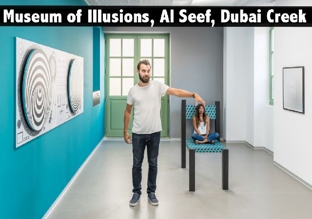 Museum of Illusions, Al Seef, Dubai Creek - Child (AED49), Adult (AED65)