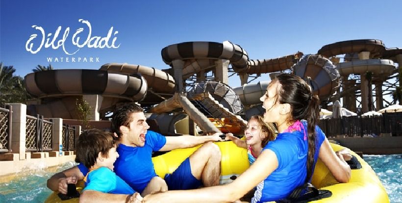 Wild Wadi General Admission Tickets - Open Dated Tickets Valid for Residents & Tourists - Meal Option Available