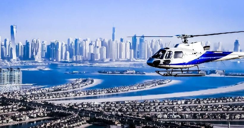 Dubai Helicopter Tours - Iconic Tour, Palm Tour or Vision Tour
