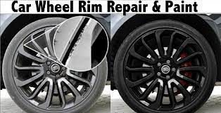 Car Wheel Rim Repair & Paint - 1 Rim AED129, 4 Rims AED379