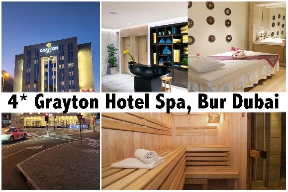 4* Grayton Hotel Spa, Bur Dubai - 60mins Oil Relaxation Therapy for only AED79. Option with Sauna Available!