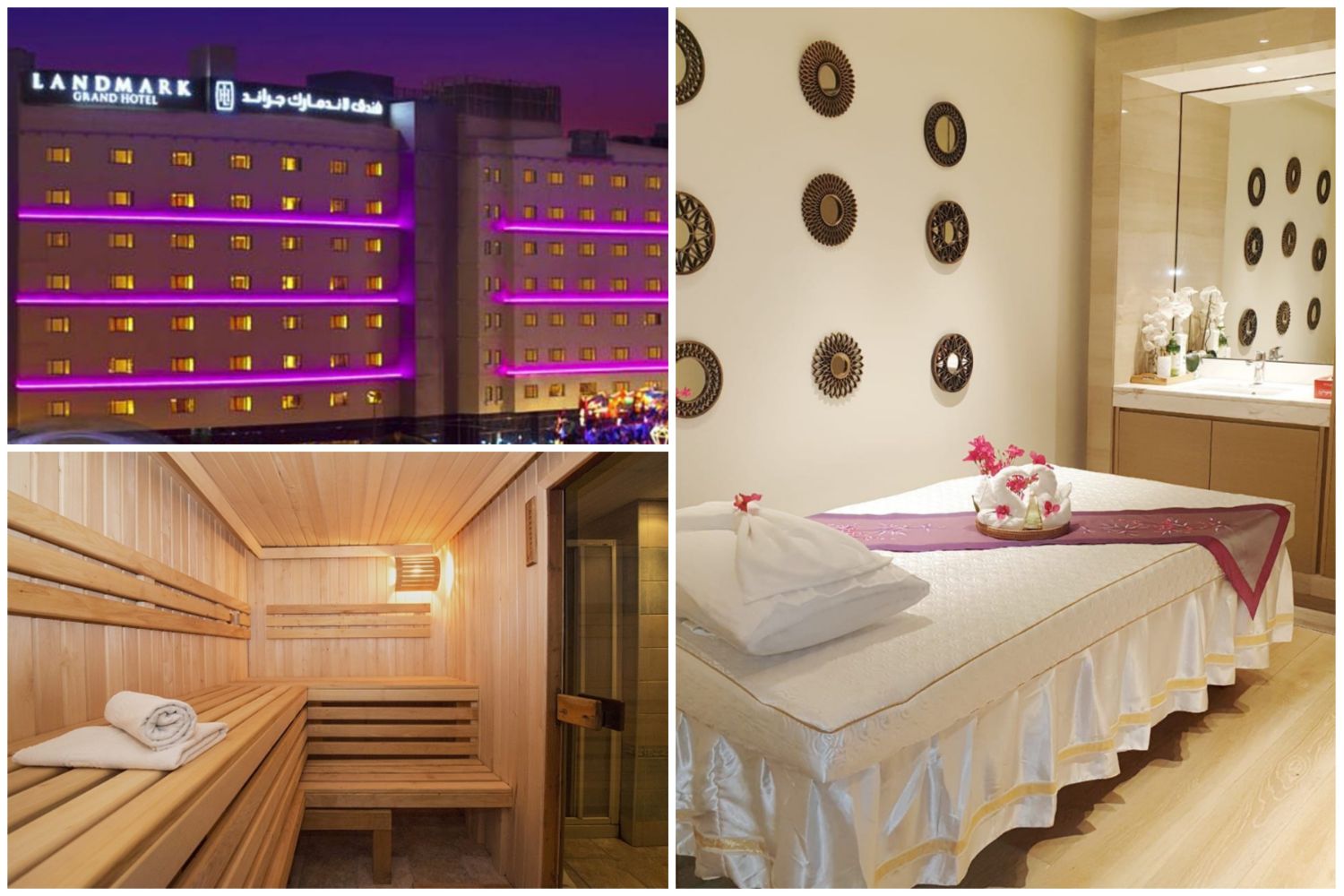 4* Landmark Grand Hotel Al Rigga Spa Therapy - Option with Sauna Available