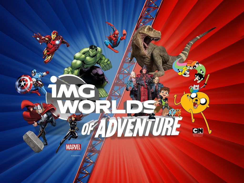 IMG Worlds of Adventure Ticket with Unlimited Rides