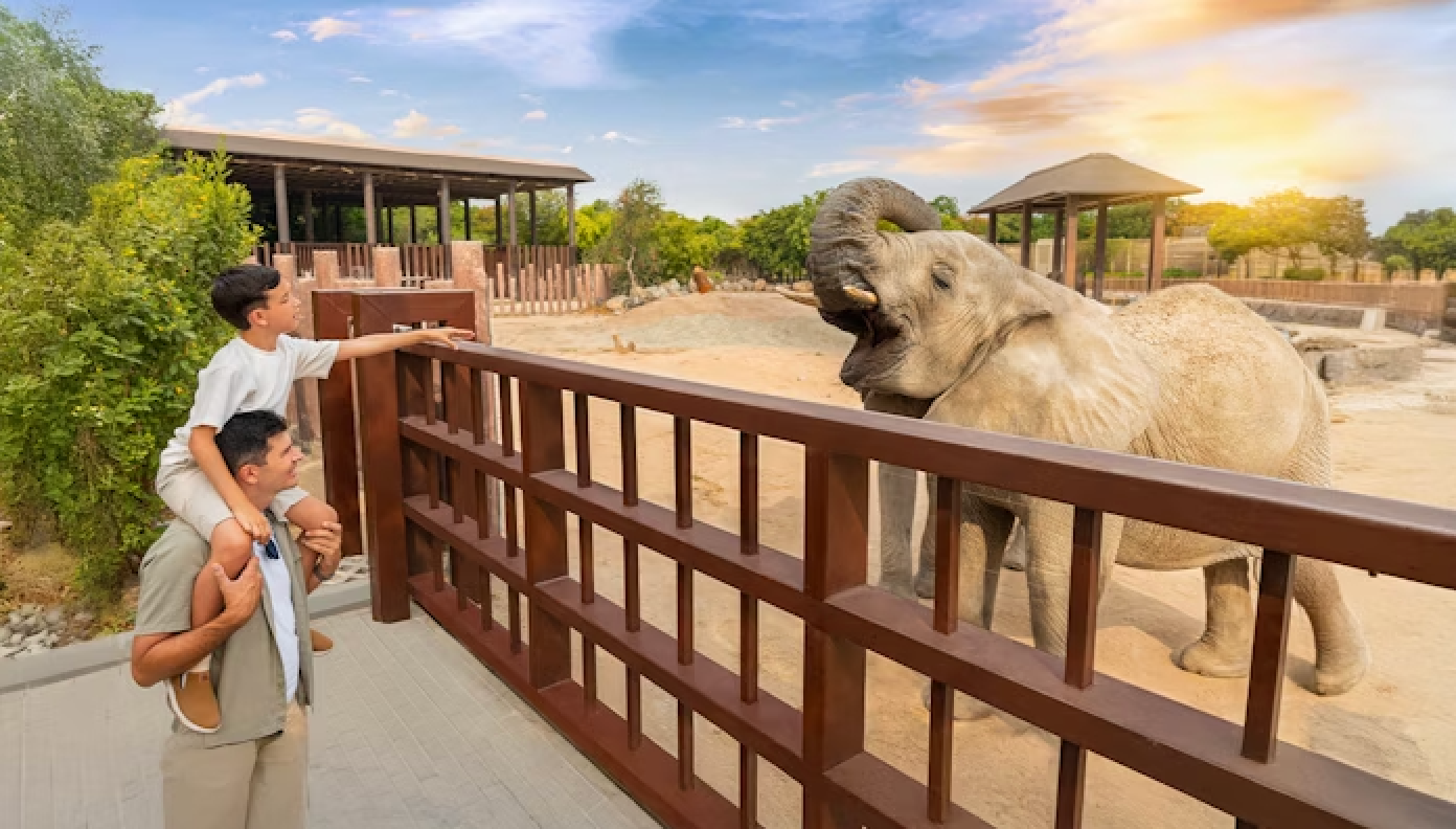Dubai Safari Park - Park Entrance Tickets, Child (AED25) & Adult (AED47). Unlimited Train Ride with Explorer Package Available