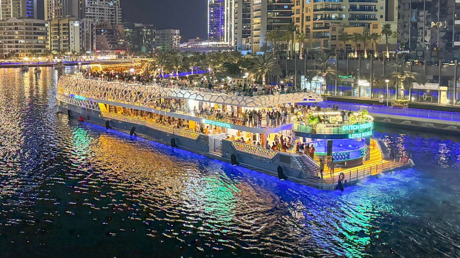 Lotus Mega Yacht Cruise - Largest & Most Luxurious Yachts in Dubai - Child (AED199), Adult (AED249)