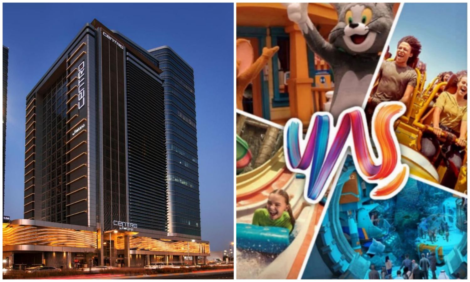 Staycation - Centro Capital Centre By Rotana, Abu Dhabi - 1 Night Stay with 2 Days 2 Yas Parks Access