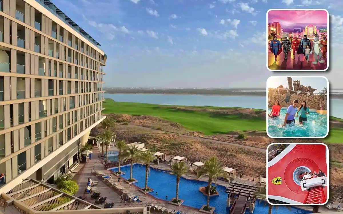 Crowne Plaza, Radisson Blu or Yas Plaza Marina by IHG - Yas Island, Abu Dhabi - Staycation with Yas Theme Parks Access