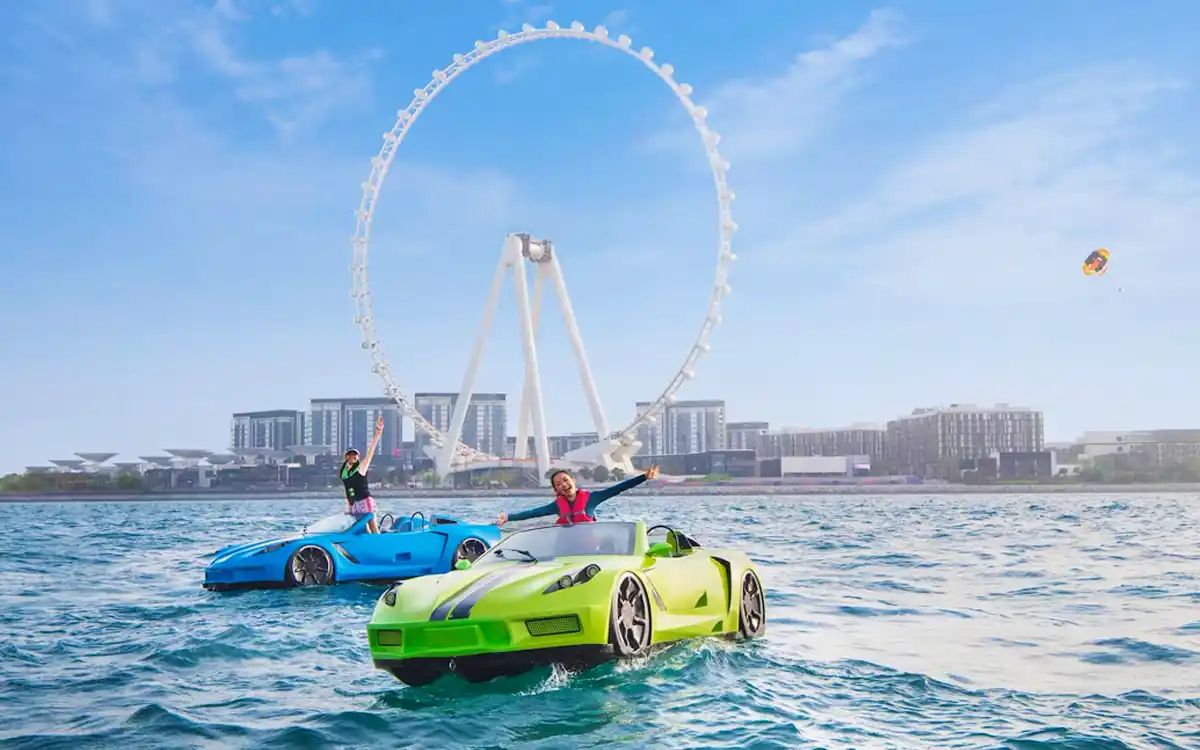 Jet Ski & Water Splash Jet Car Adventures - Dubai Harbour